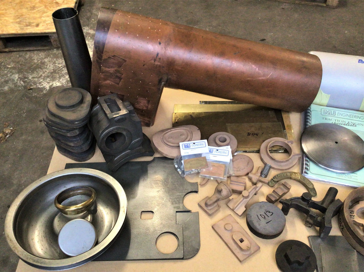 3 inch scale Fowler A7 castings & boiler kit