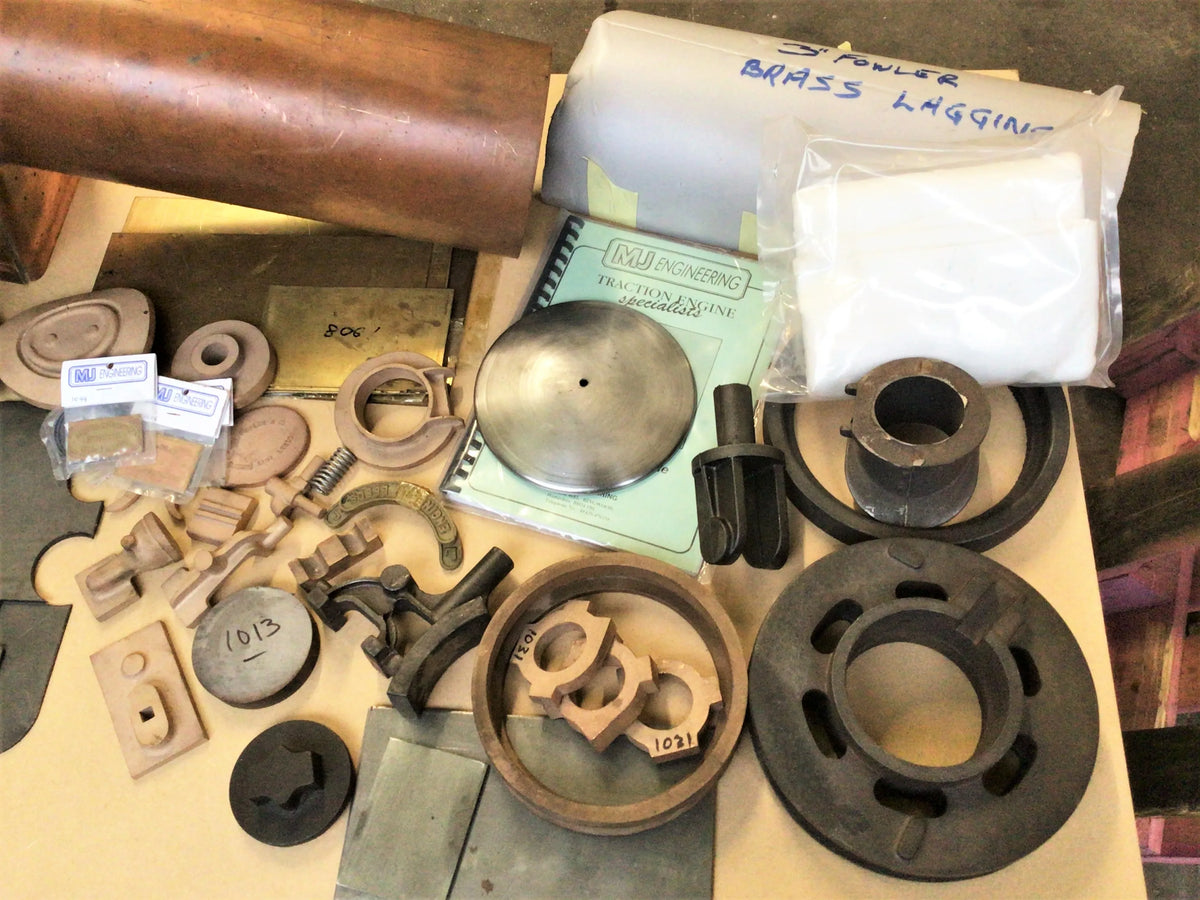 3 inch scale Fowler A7 castings & boiler kit