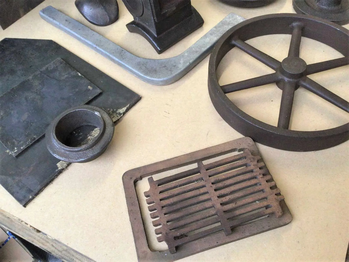 3 inch scale Burrell castings & boiler