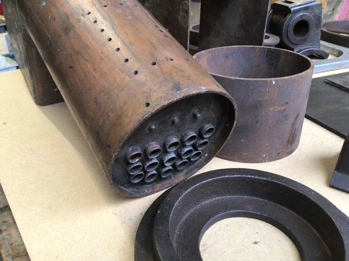 3 inch scale Burrell castings & boiler