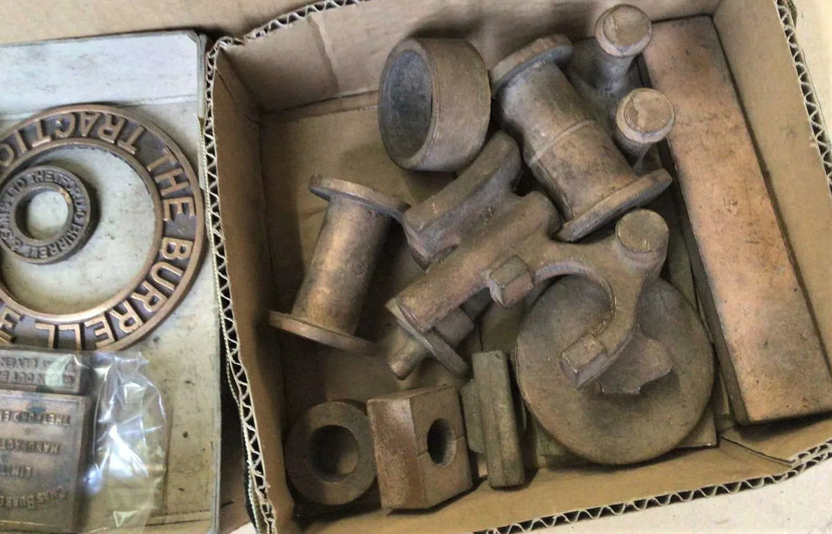 3 inch scale Burrell castings & boiler