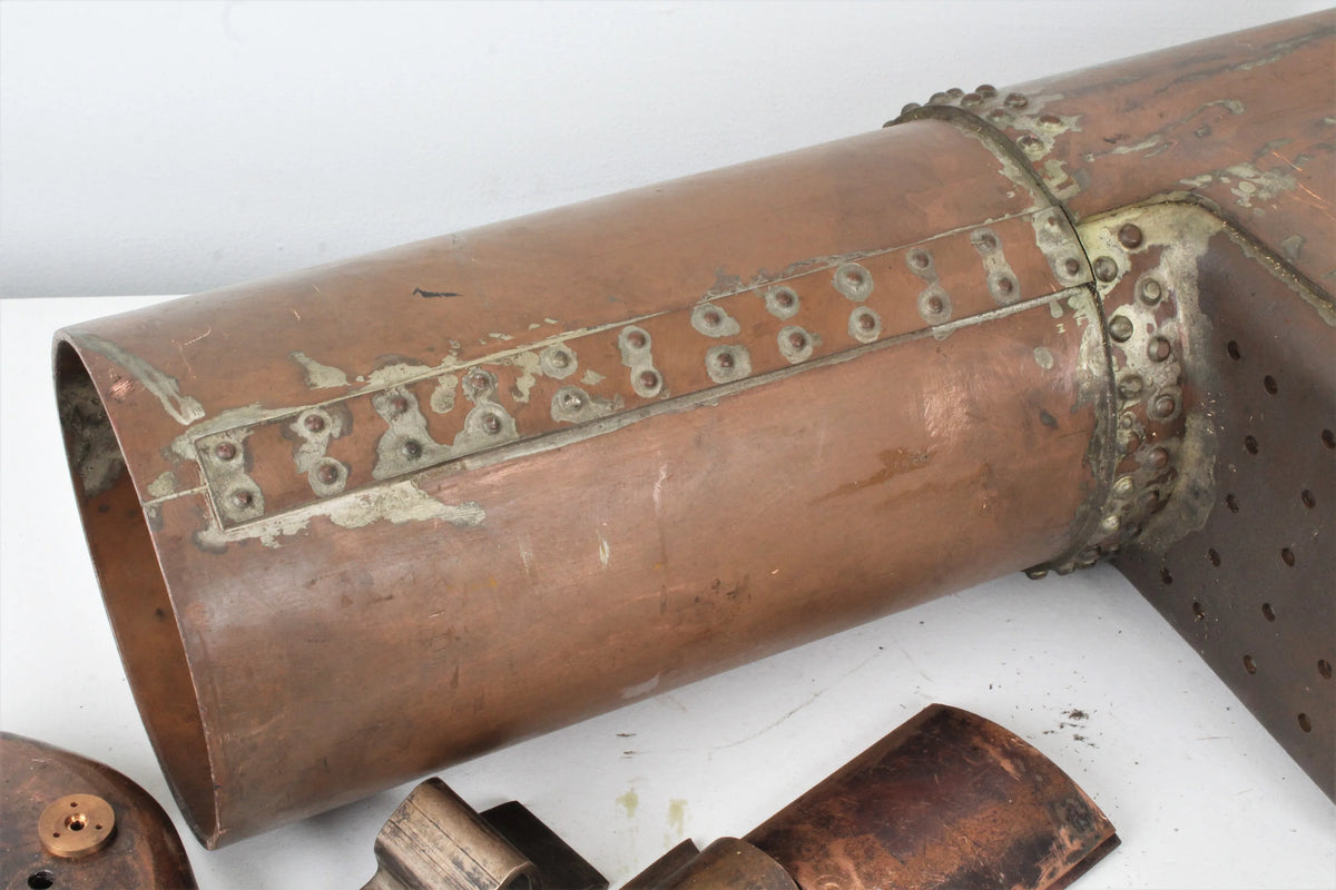 Part-built 3 inch scale Marshall S-type boiler