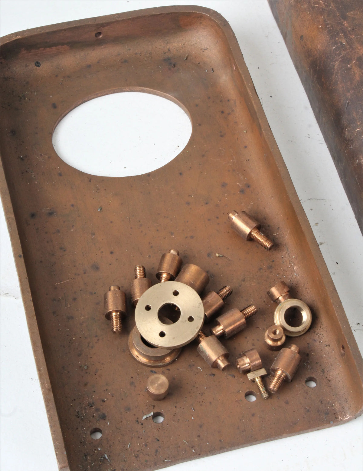 Part-built 3 inch scale Marshall S-type boiler