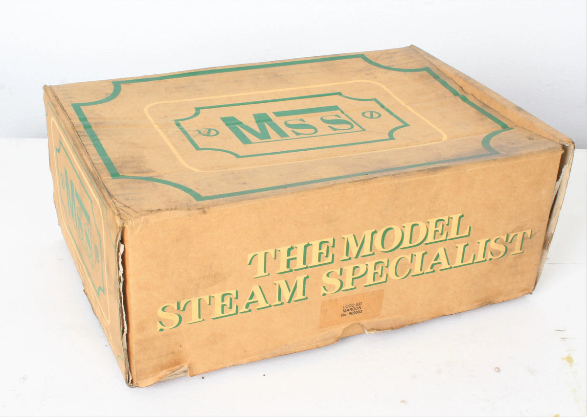 O-gauge Mamod MSS locomotive, coaches & track