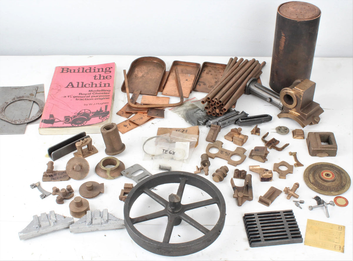 Allchin castings, boiler kit and build manual