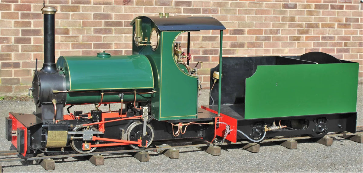 7 1/4 inch gauge "Sweet William" 0-4-0ST with tender