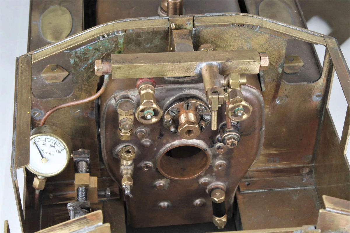 3 1/2 inch gauge part-built Ivatt Class 2 2-6-2T