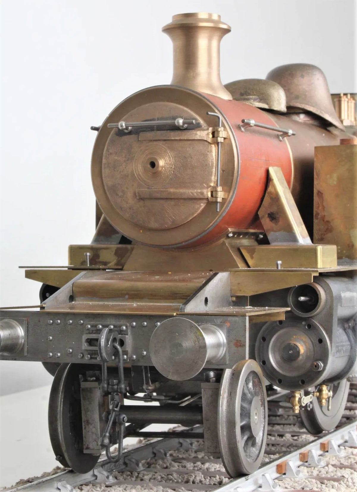 3 1/2 inch gauge part-built Ivatt Class 2 2-6-2T