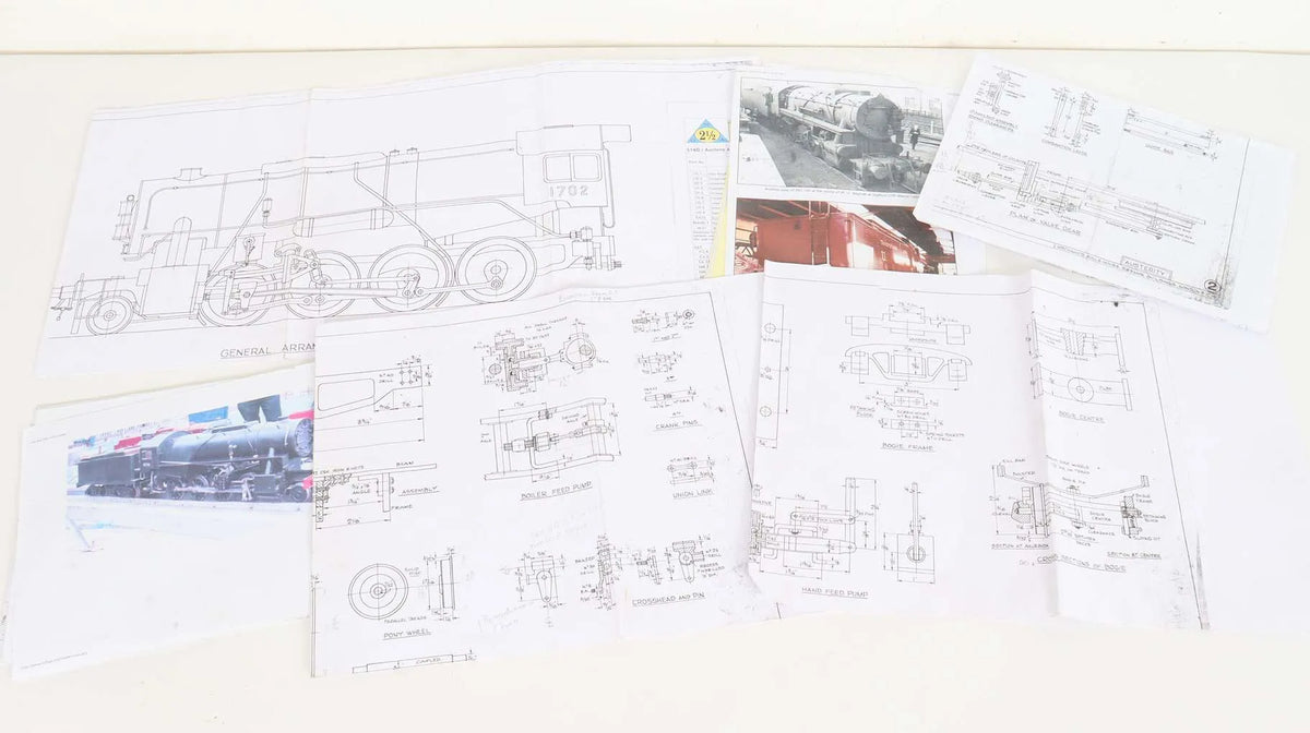 2 1/2 inch gauge part-built "Austere Ada" 2-8-0