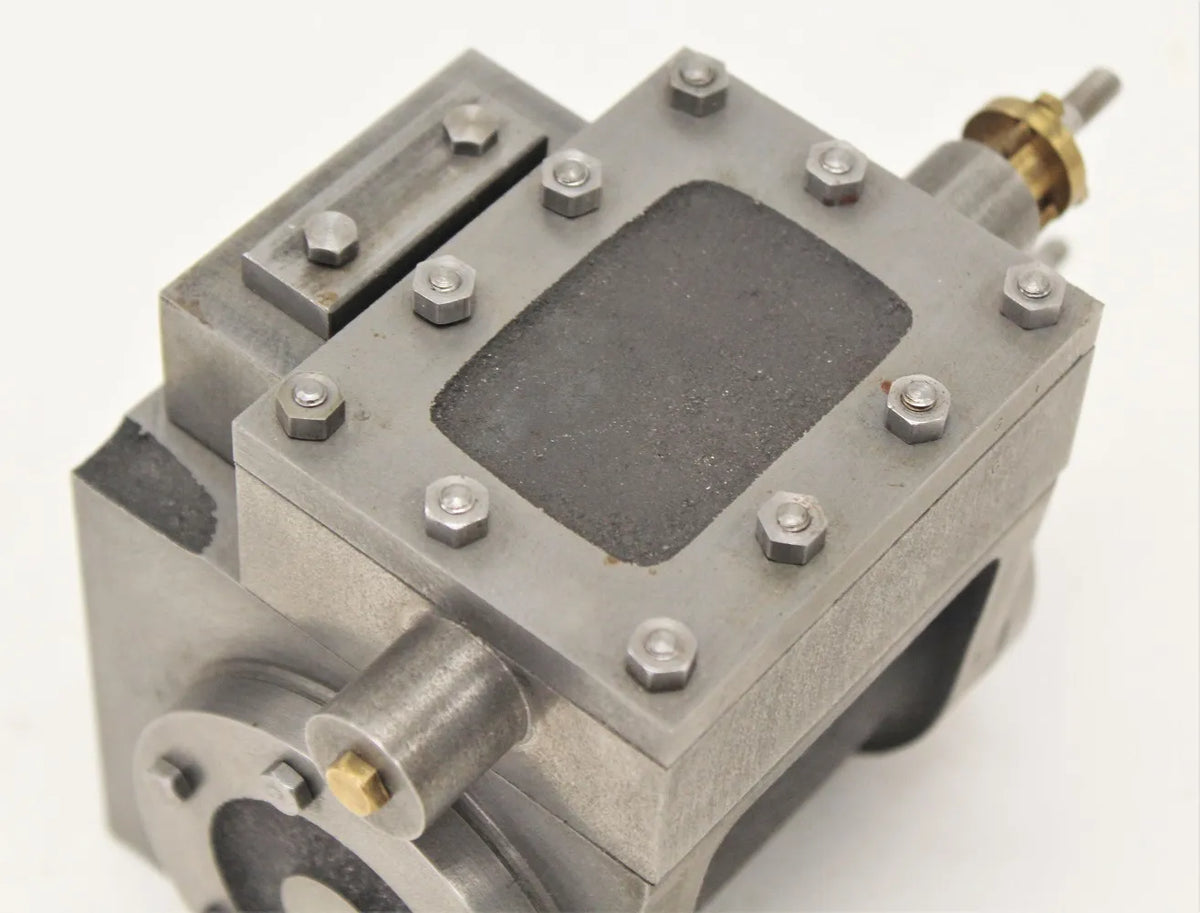 Pair of commercially machined "Sweet Pea" cylinder assemblies