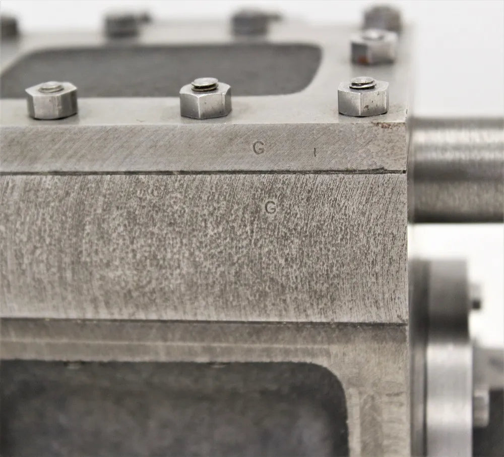 Pair of commercially machined "Sweet Pea" cylinder assemblies