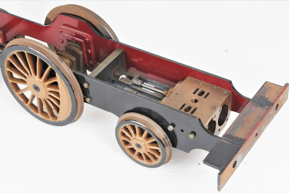 2 1/2 inch gauge 2-2-2 locomotive chassis