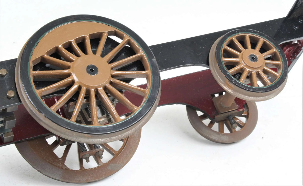 2 1/2 inch gauge 2-2-2 locomotive chassis