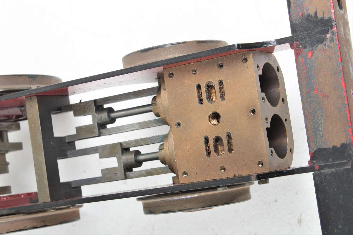 2 1/2 inch gauge 2-2-2 locomotive chassis