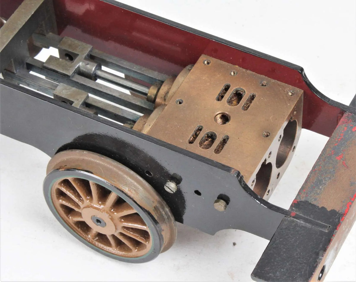 2 1/2 inch gauge 2-2-2 locomotive chassis