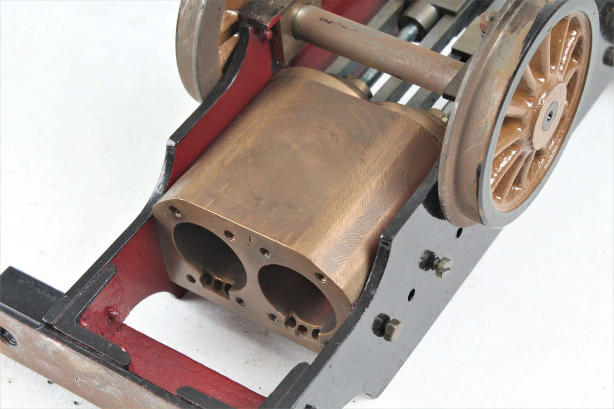 2 1/2 inch gauge 2-2-2 locomotive chassis