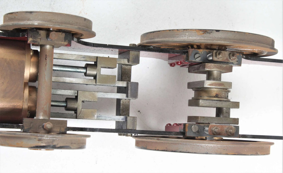 2 1/2 inch gauge 2-2-2 locomotive chassis