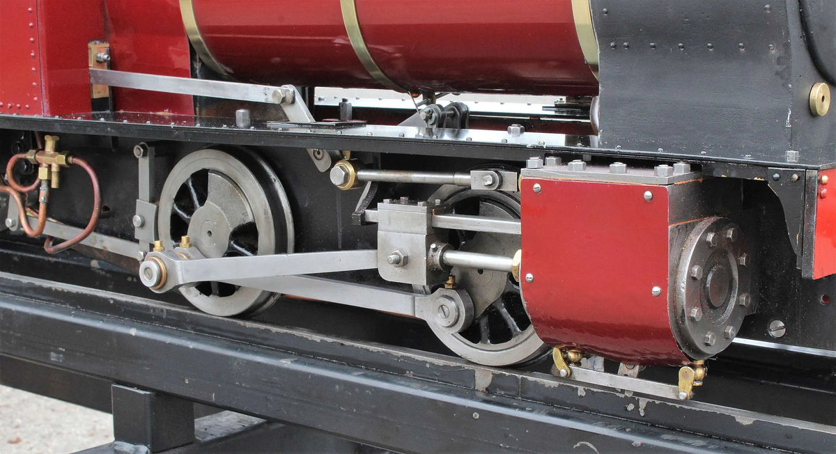 5 inch gauge Polly II 0-4-0 with tender