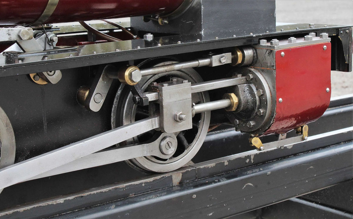 5 inch gauge Polly II 0-4-0 with tender
