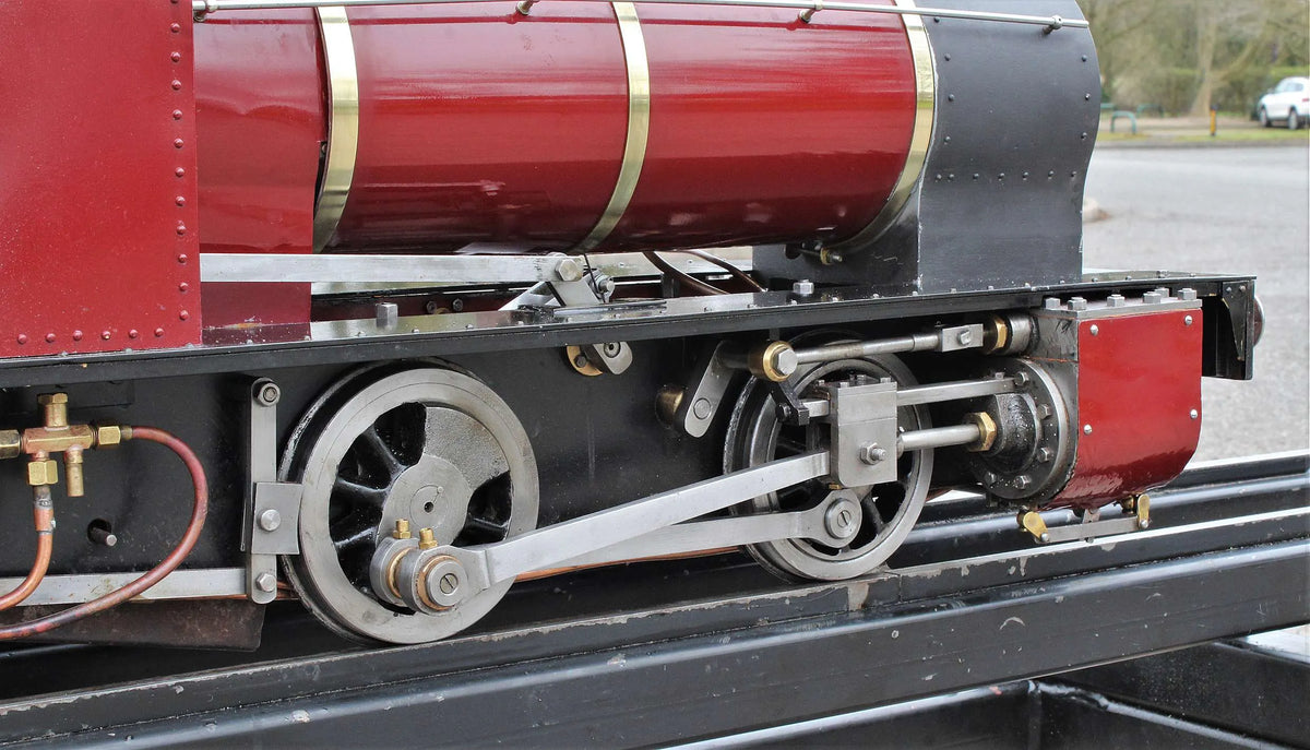 5 inch gauge Polly II 0-4-0 with tender