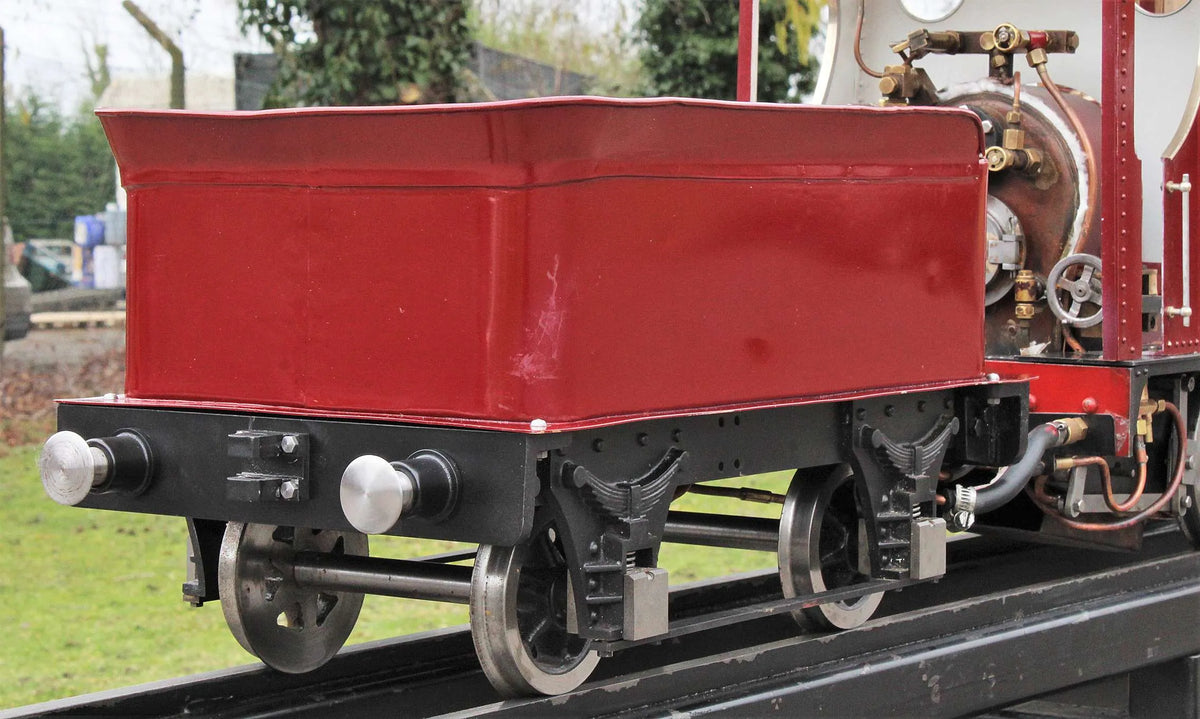 5 inch gauge Polly II 0-4-0 with tender