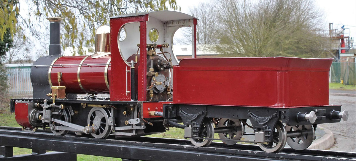 5 inch gauge Polly II 0-4-0 with tender