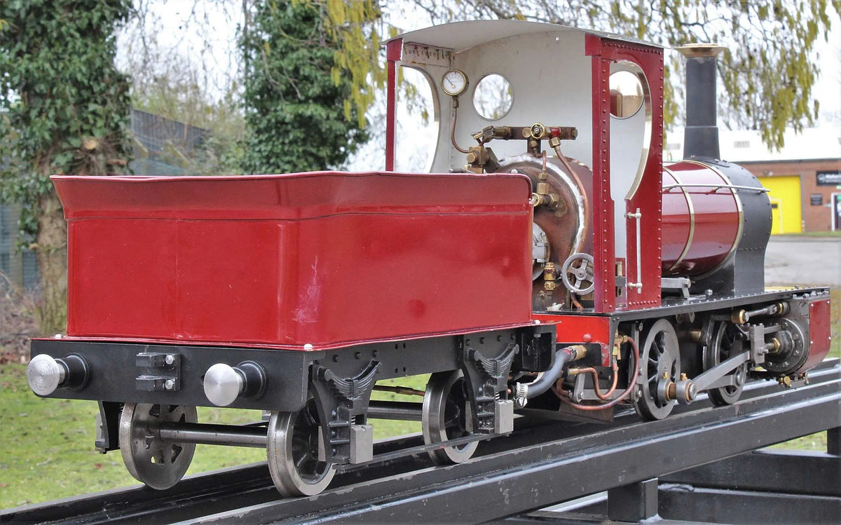 5 inch gauge Polly II 0-4-0 with tender
