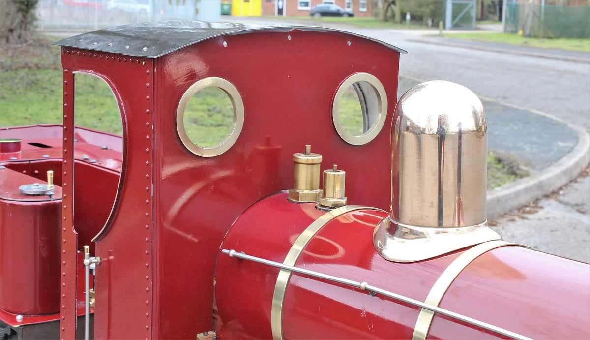 5 inch gauge Polly II 0-4-0 with tender