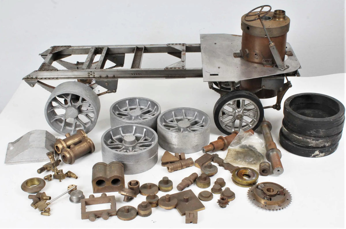 2 inch scale Clayton steam wagon with boiler