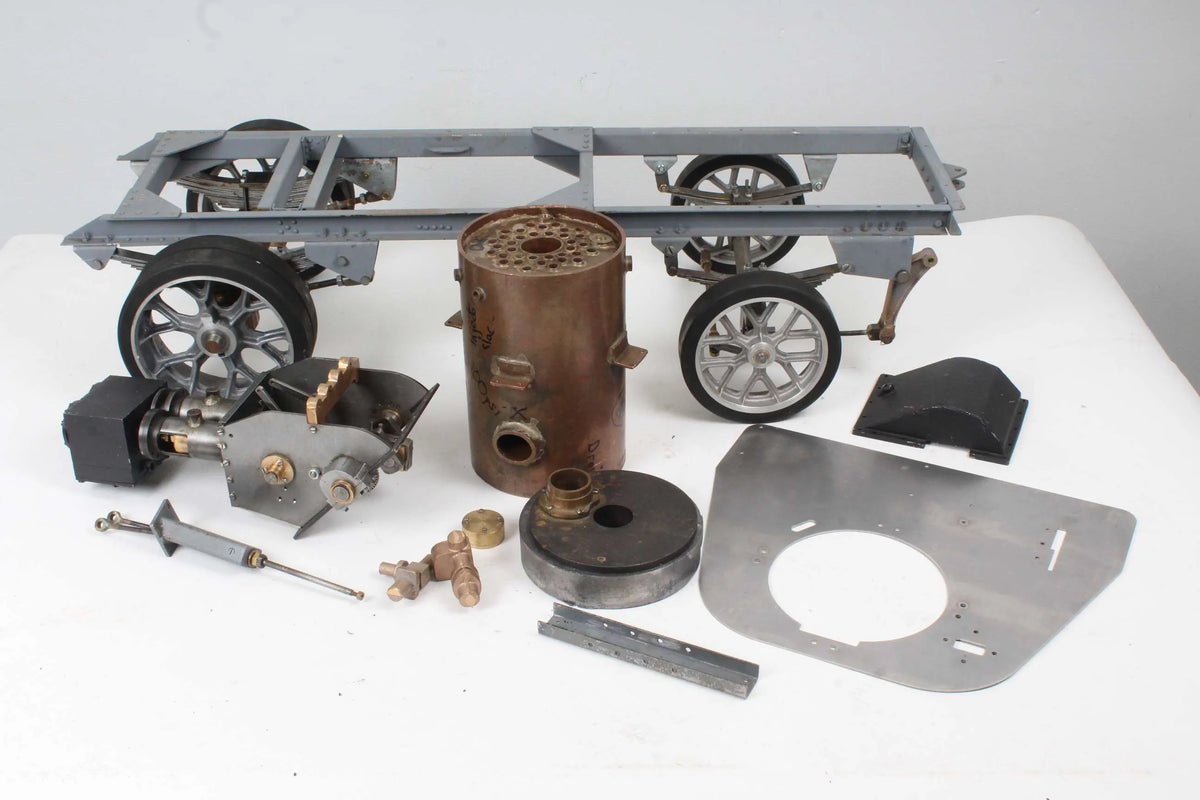 2 inch scale Clayton steam wagon with boiler