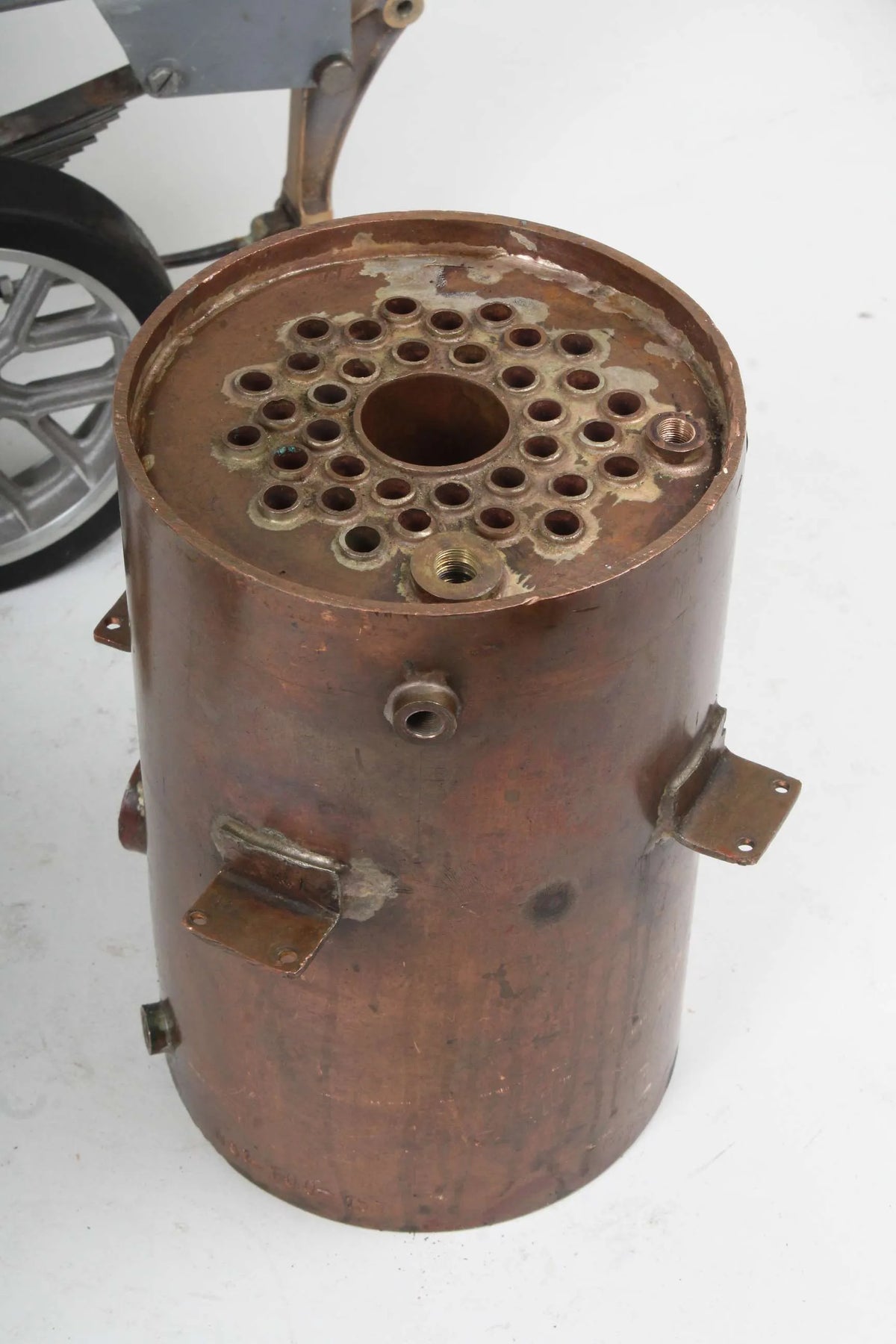 2 inch scale Clayton steam wagon with boiler