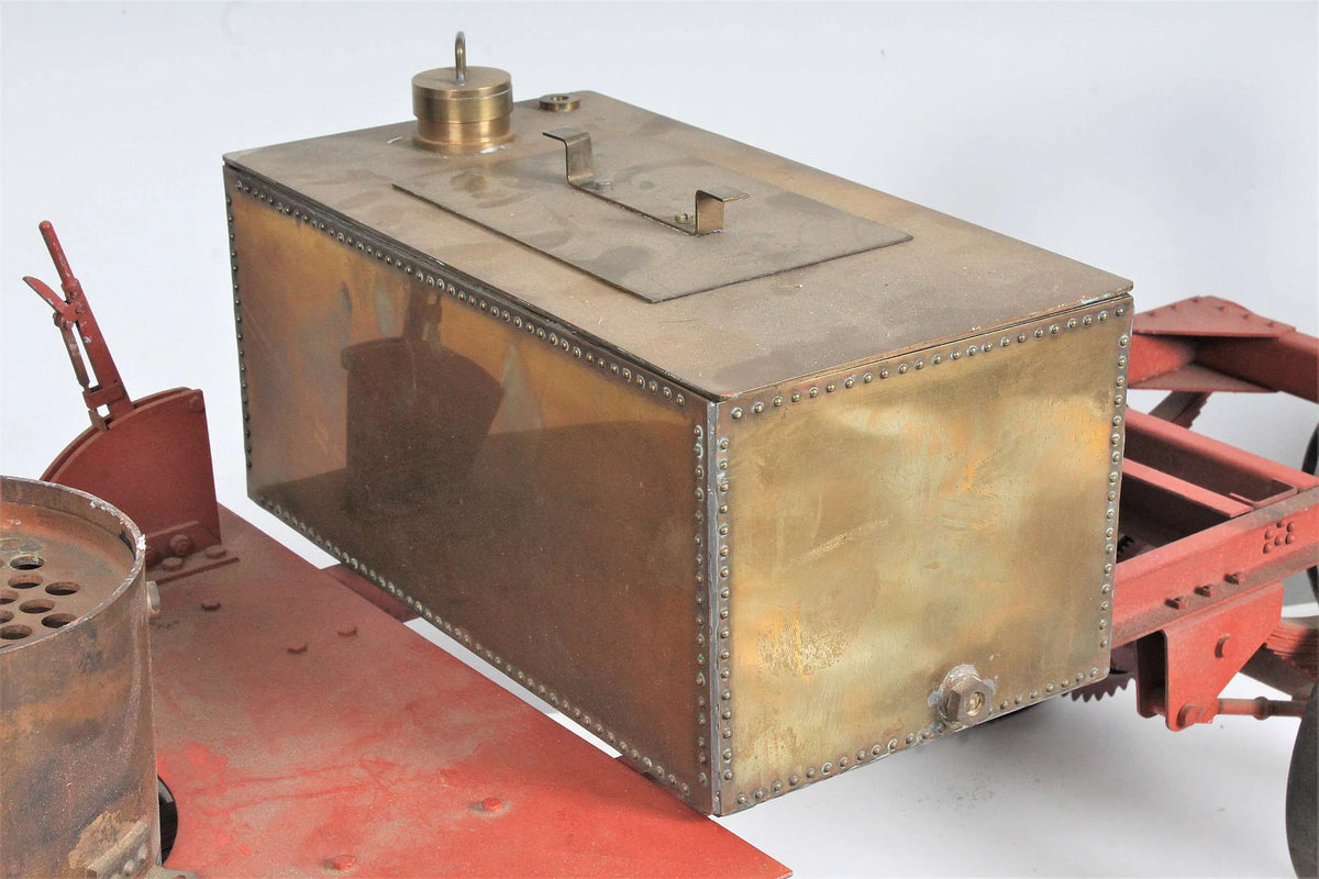 Part-built 2 inch scale Clayton steam wagon
