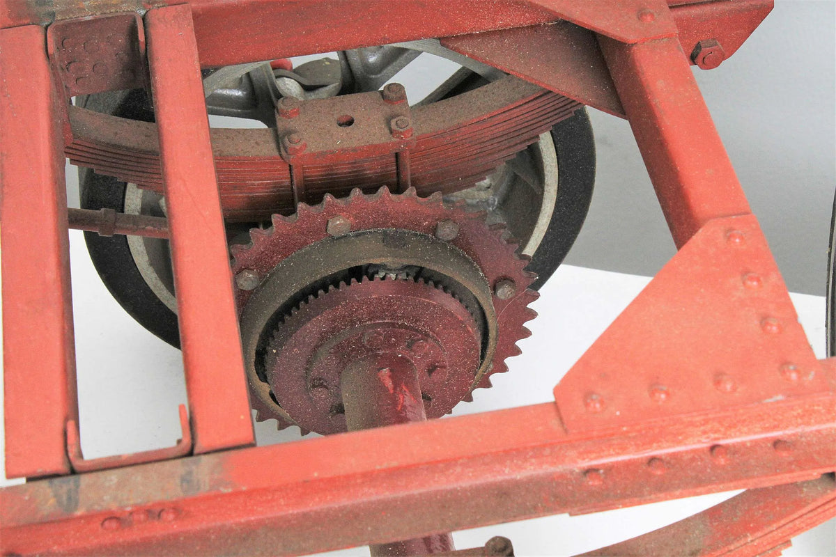 Part-built 2 inch scale Clayton steam wagon