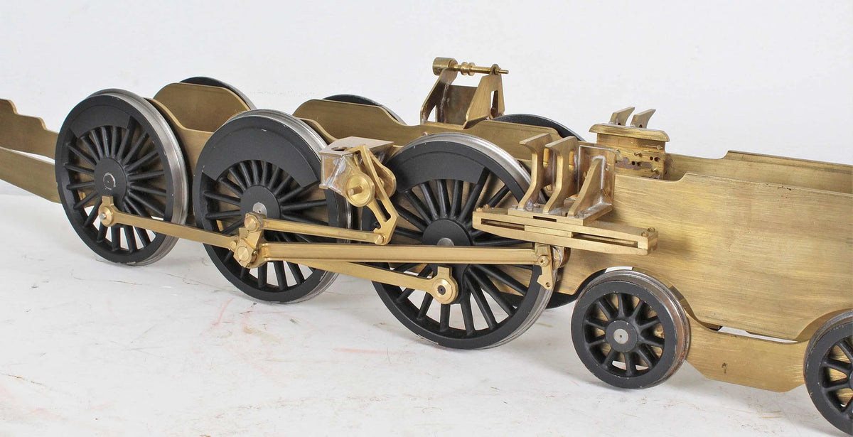 3 1/2 inch gauge part-built display model Britannia chassis