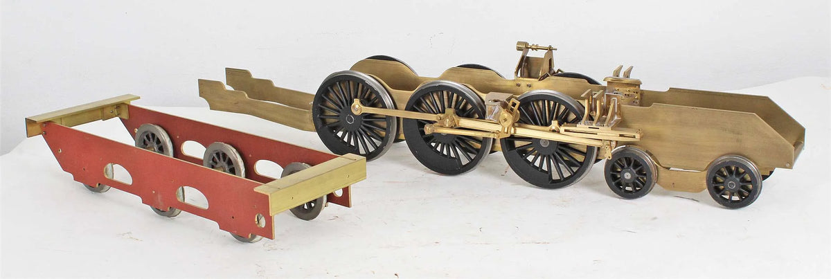 3 1/2 inch gauge part-built display model Britannia chassis