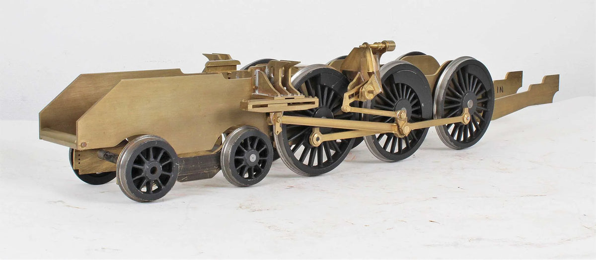 3 1/2 inch gauge part-built display model Britannia chassis