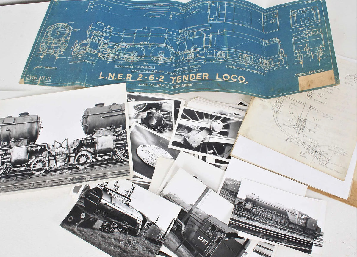 3 1/2 inch gauge LNER V2 2-6-2
