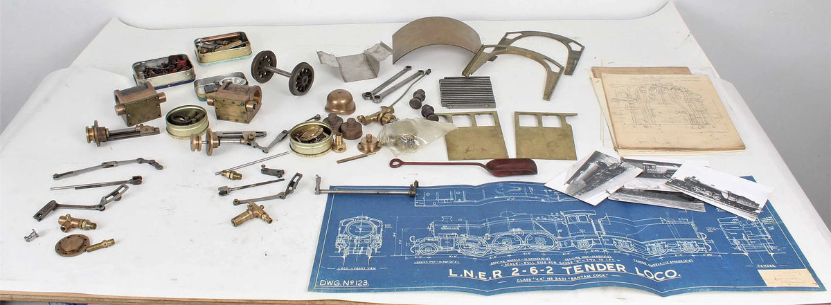 3 1/2 inch gauge LNER V4 2-6-2 "Bantam Cock"