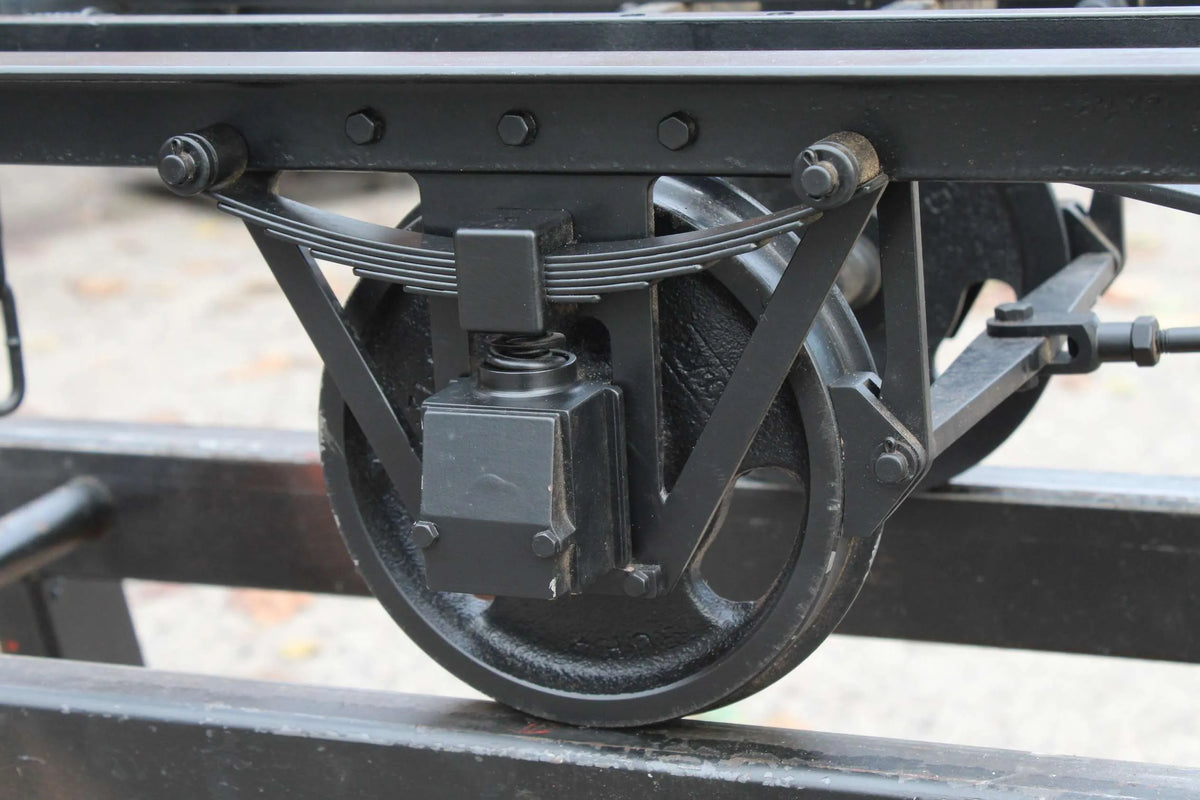 7 1/4 inch gauge braked four wheel wagon chassis