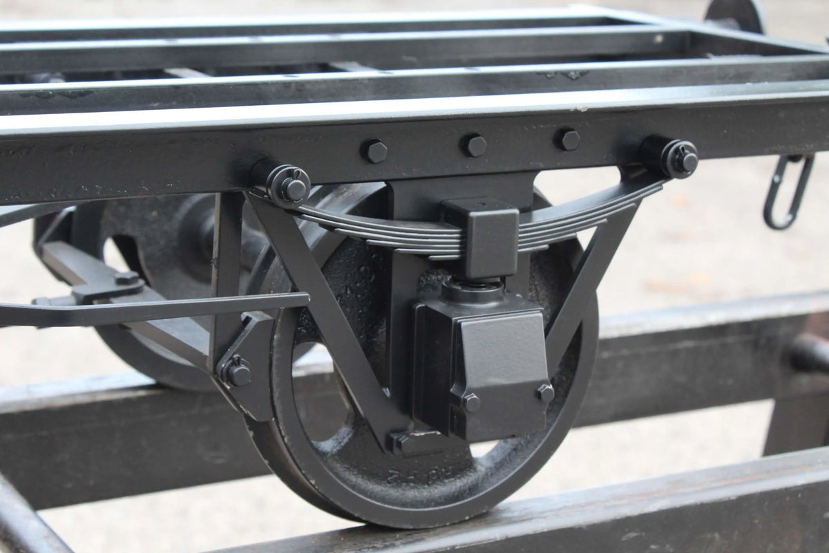 7 1/4 inch gauge braked four wheel wagon chassis