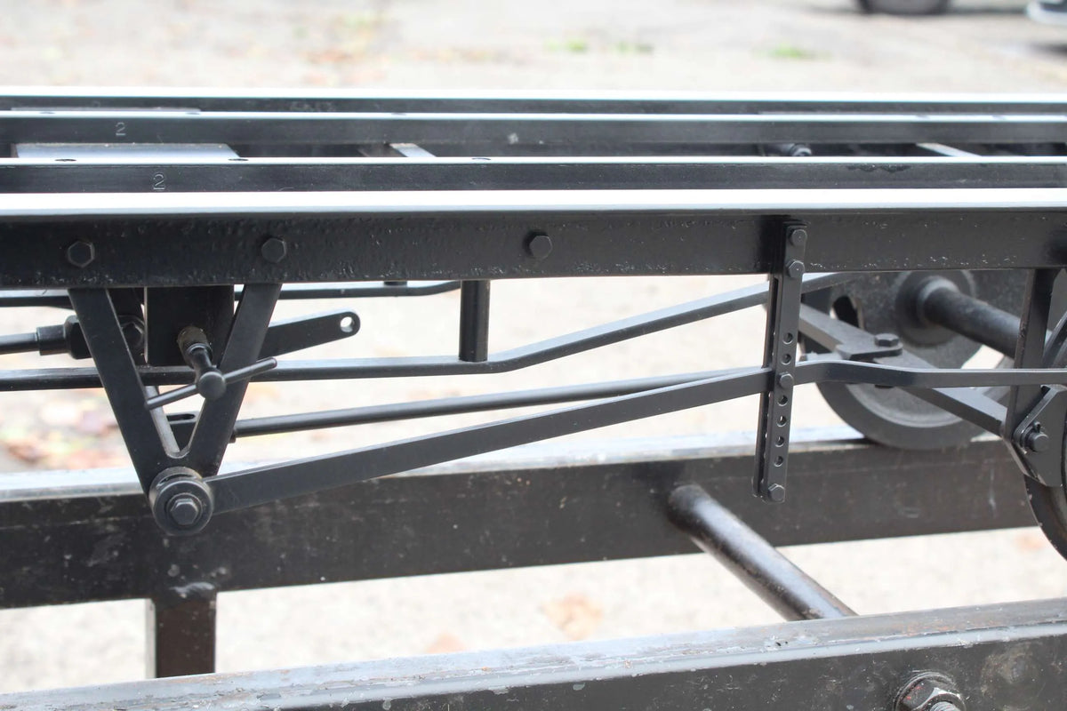 7 1/4 inch gauge braked four wheel wagon chassis