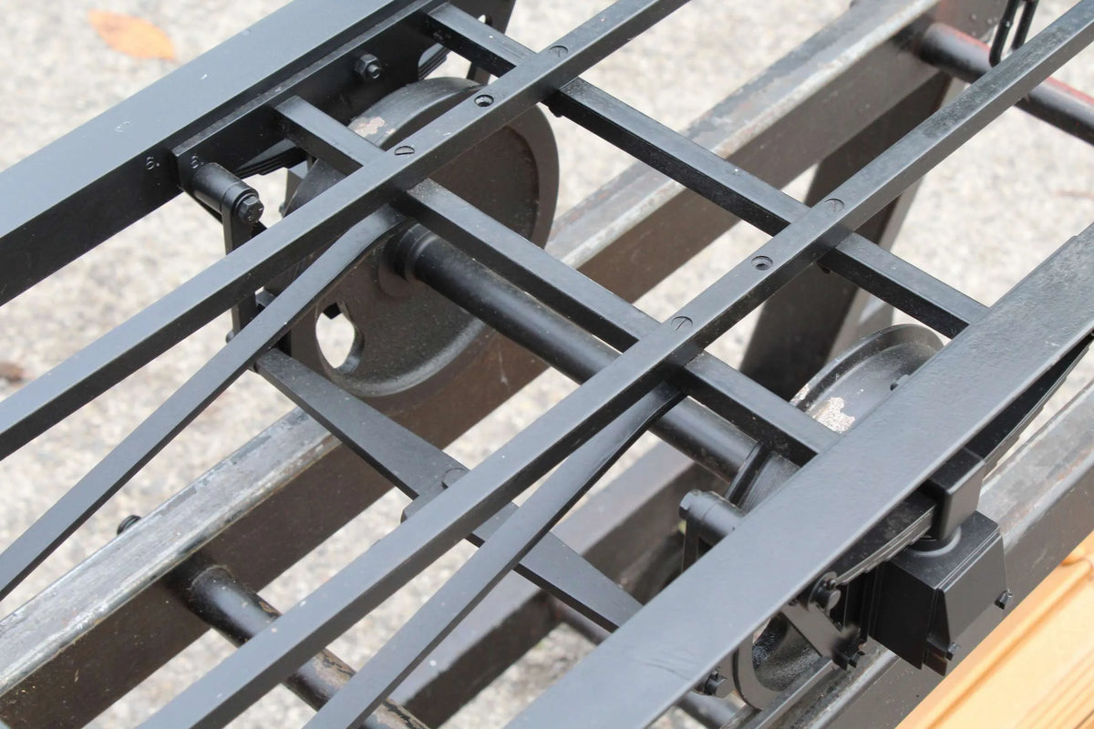 7 1/4 inch gauge braked four wheel wagon chassis