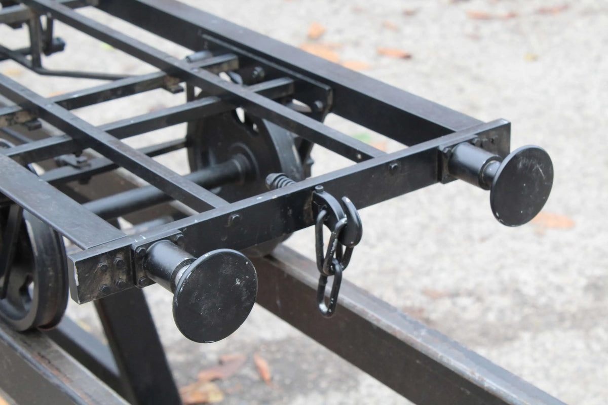 7 1/4 inch gauge braked four wheel wagon chassis