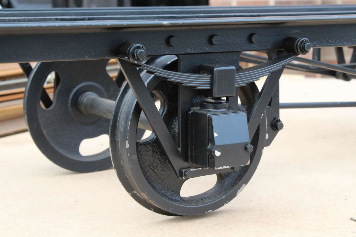 7 1/4 inch gauge braked four wheel wagon chassis