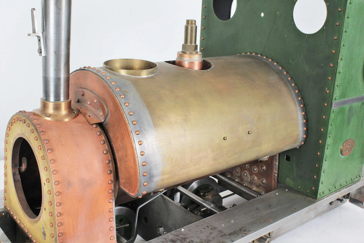 5 inch gauge part-built Peckett "Gamecock" 0-4-0ST