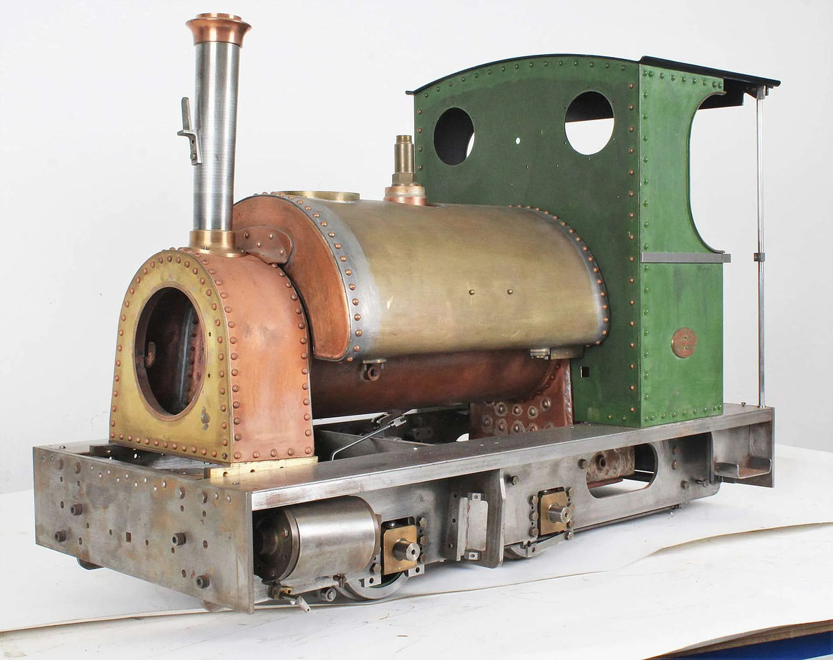 5 inch gauge part-built Peckett "Gamecock" 0-4-0ST