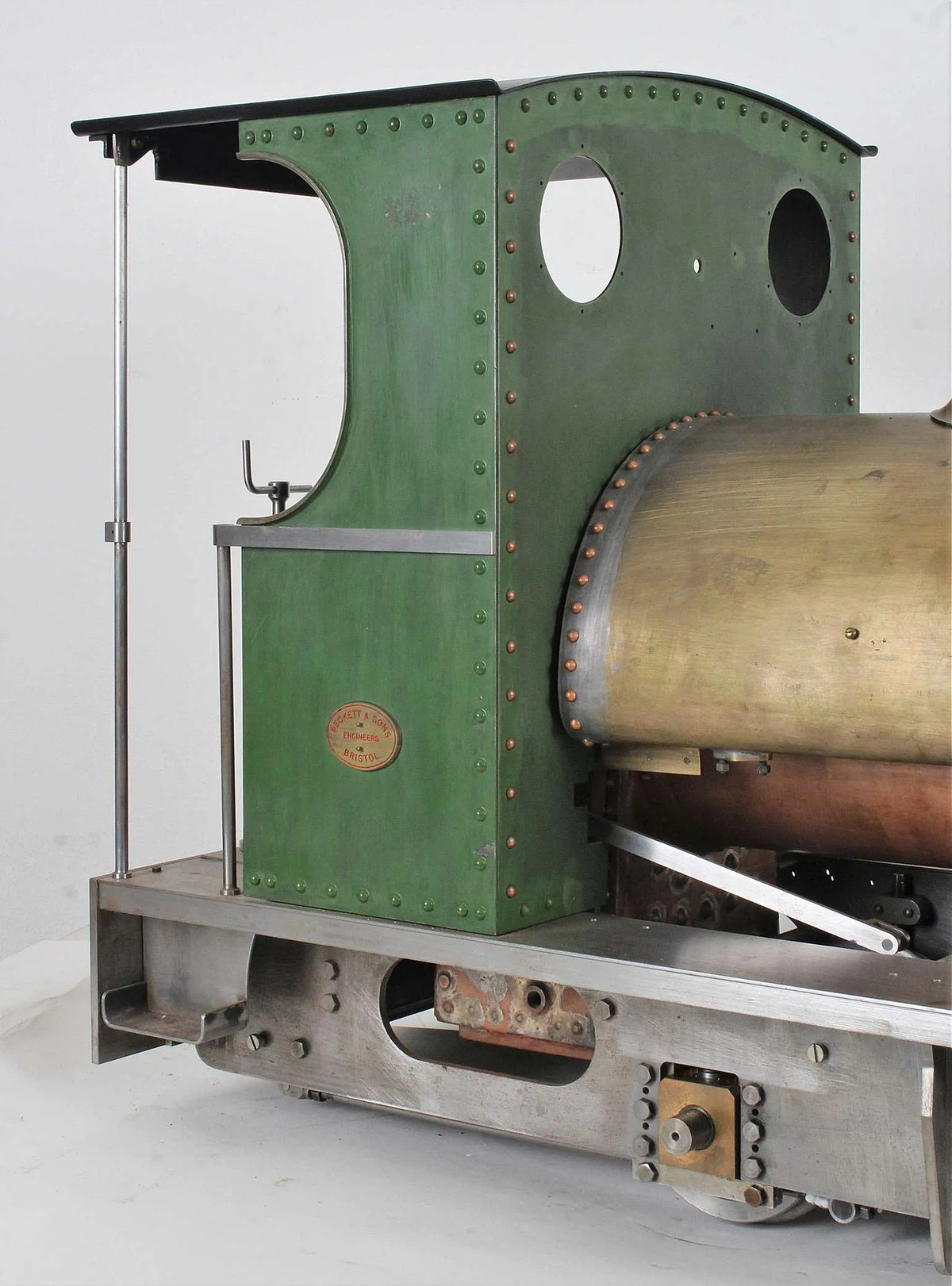 5 inch gauge part-built Peckett "Gamecock" 0-4-0ST