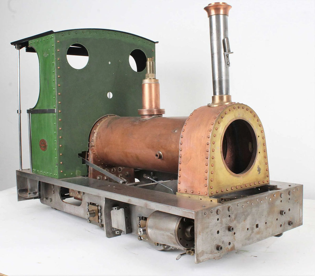 5 inch gauge part-built Peckett "Gamecock" 0-4-0ST