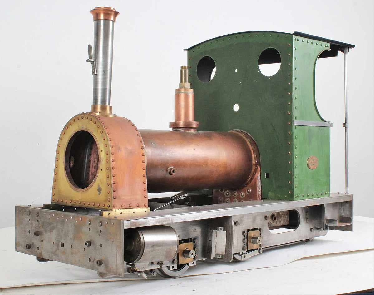 5 inch gauge part-built Peckett "Gamecock" 0-4-0ST