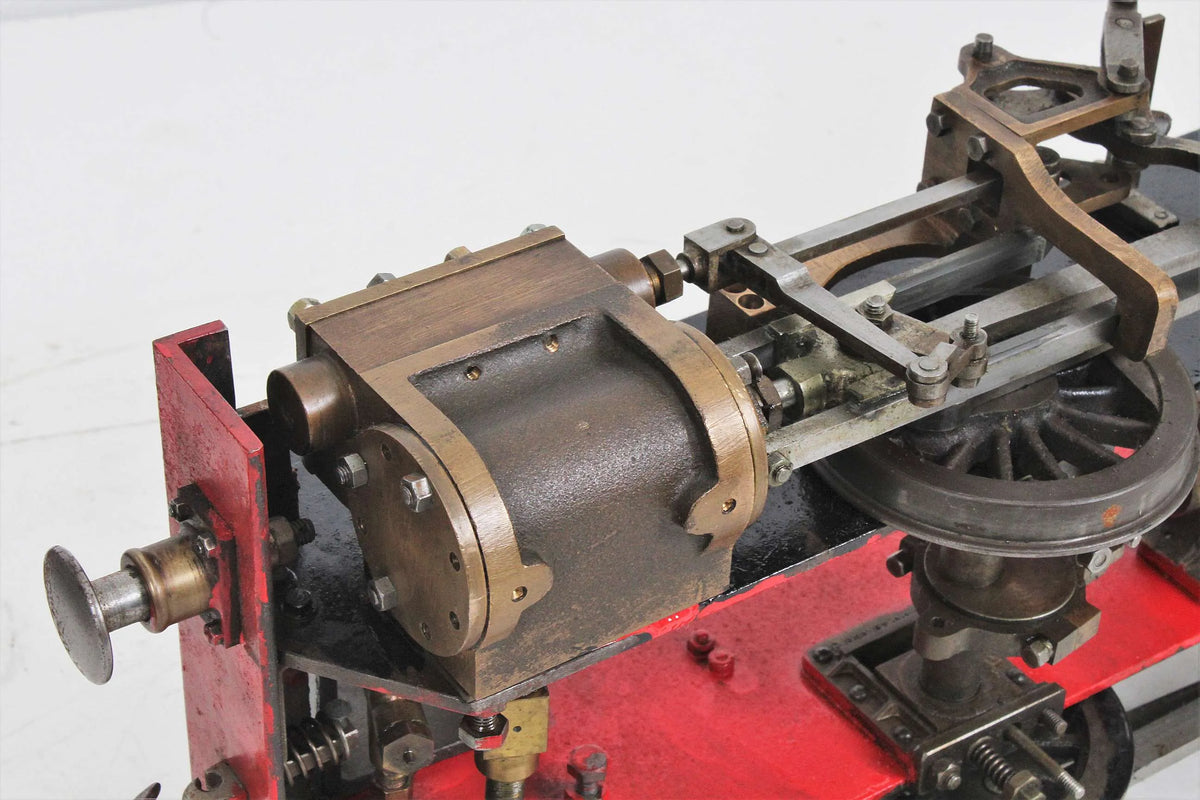 3 1/2 inch gauge part-built "Juliet II" 0-4-0T